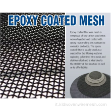 mesh a filo in cemento con rivestimento epossidico